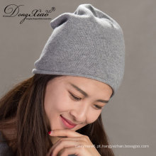 Unisex Striped Soft Warm Custom Crochet Knitted Fleececashmere Beanie Hat